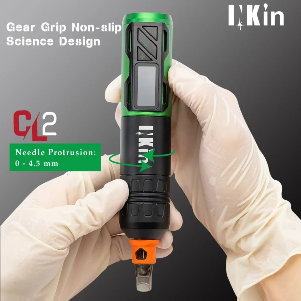 INKIN Wireless Tattoo Machine Pen Cartridge Tattoo Pen wireless Battery Swiss Motor 1800 mAh Battery for Cartridge Tattoo Needle - Image 4