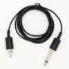 6.5 FT INKIN Thin Tattoo Clip Cord Soft Silicone Calbe for Tattoo Pen Rotary Machines Supplies RCA/Jack Connector