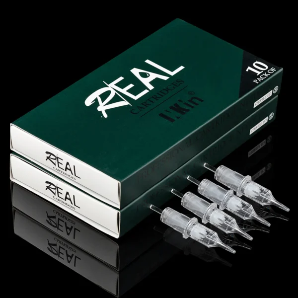 50 Pcs INKIN Real Cartridge Tattoo Needle Kits RL RS M1 RM Mixed Sizes Liner Shader for Rotary Tattoo Pen Machines - Image 3