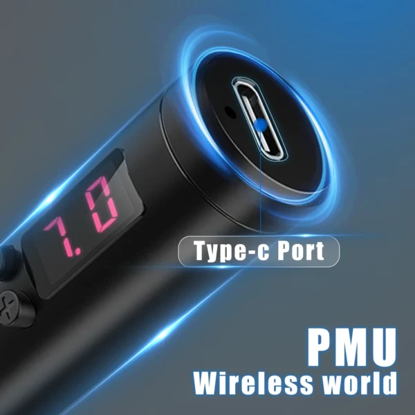 INKin Polar Wireless Tattoo Pen Permanent Makeup Machine 2 Pcs Battery for Micro pigmentation Eyeliner Lips semi-Permanent - Image 3