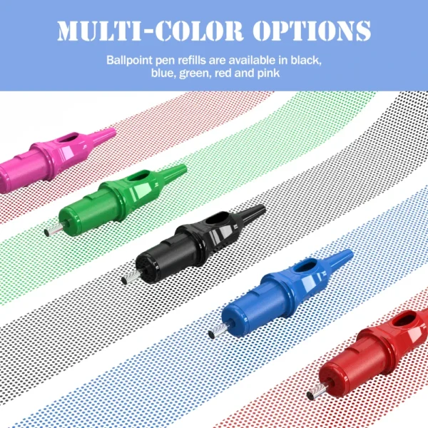 20 Pcs INKIN Tattoo Ballpoint Pen Cartridge Needles Tattoo Drawing Practice Tools for Liner Shader Artist Dot Work Supplies - Image 6