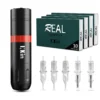 INKIN Ultra Tattoo Kit Wireless Battery Tattoo Pen Machine 20 Pcs Real Cartridge Needles RL RS M1 RM Supply Assorted Sizes
