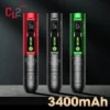 3400mAh Max Wireless Battery Tattoo Machine Pen Led Display Power Supply for Cartridge Tattoo Needles - Bild 2