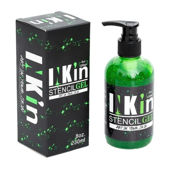 INKIN Tattoo Transfer Gel 230 ml Professional Stencil Stuff Tattoo Stencil Gel for Reinforced Tattoo Colours Tattoo Accessories