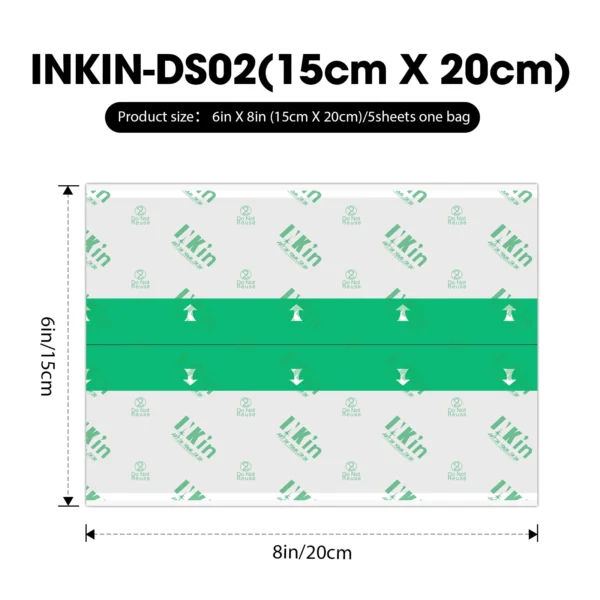 INKIN Premium Derm Shield Waterproof Tattoo Film Aftercare Protective Skin Healing Tattoo Adhesive Bandages Repair Defender - Image 2