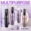 POPU DIVA Permanent Makeup Wireless Battery Tattoo Pen Machine Adjustable Strokes for PMU & SMP OLED Digital Display Power Pack
