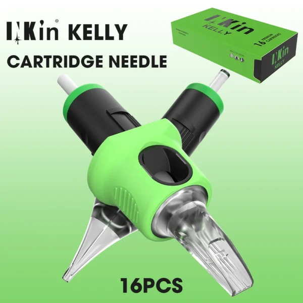 INKin Tattoo Cartridge Needles Liner Disposable Finger Ledge Tattoo Needles Round Liner Long Taper for Cartridge Tattoo Pen - Image 2