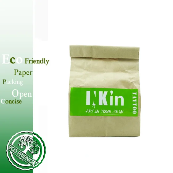 30 Pcs 27 MM Tattoo Ink Cups for Big Magnum Tattoo Needles Eco-friendly Disposable Caps with Base Biodegradable Wheat Straw - Image 4