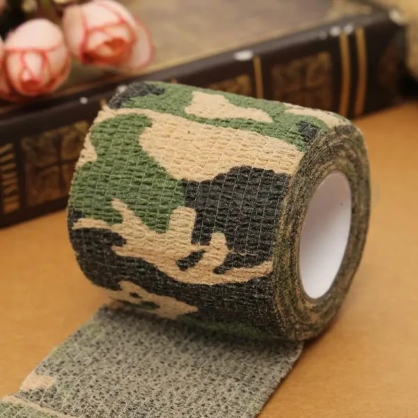 12 Pcs Disposable Tattoo Grip Bandage Adhesive Bandage Wrap Grip Cover for Tattoo Machine Grip Tube 2'x5 Yard - Image 3