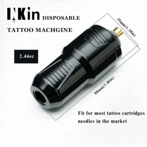 INKin Disposable Rotary Tattoo Pen Machine Lightweight Medical PC Body Coreless Motor for Cartridge Needle Supplies